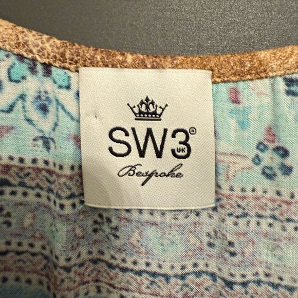 SW3 Bespoke Multicolor Patterned Maxi Dress - Picture 5 of 6